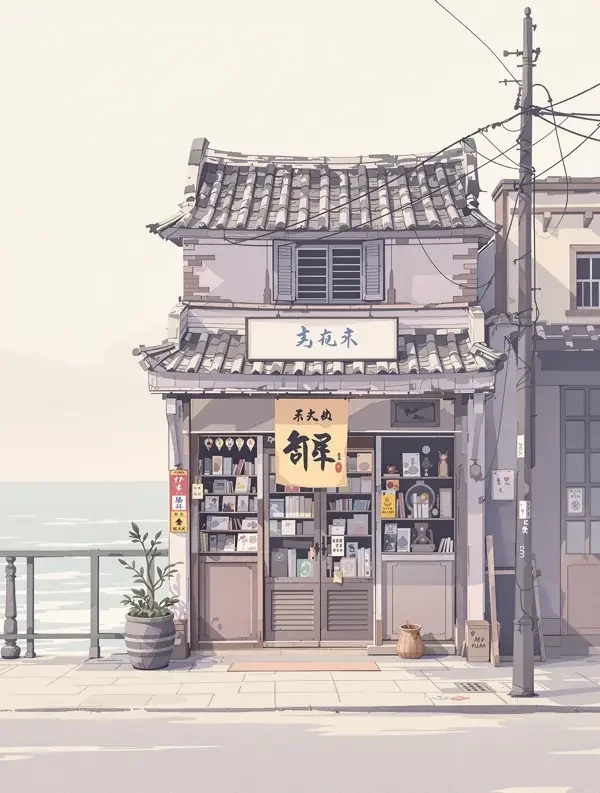 黄果漫剧《山海邮局》封面，治愈题材短剧